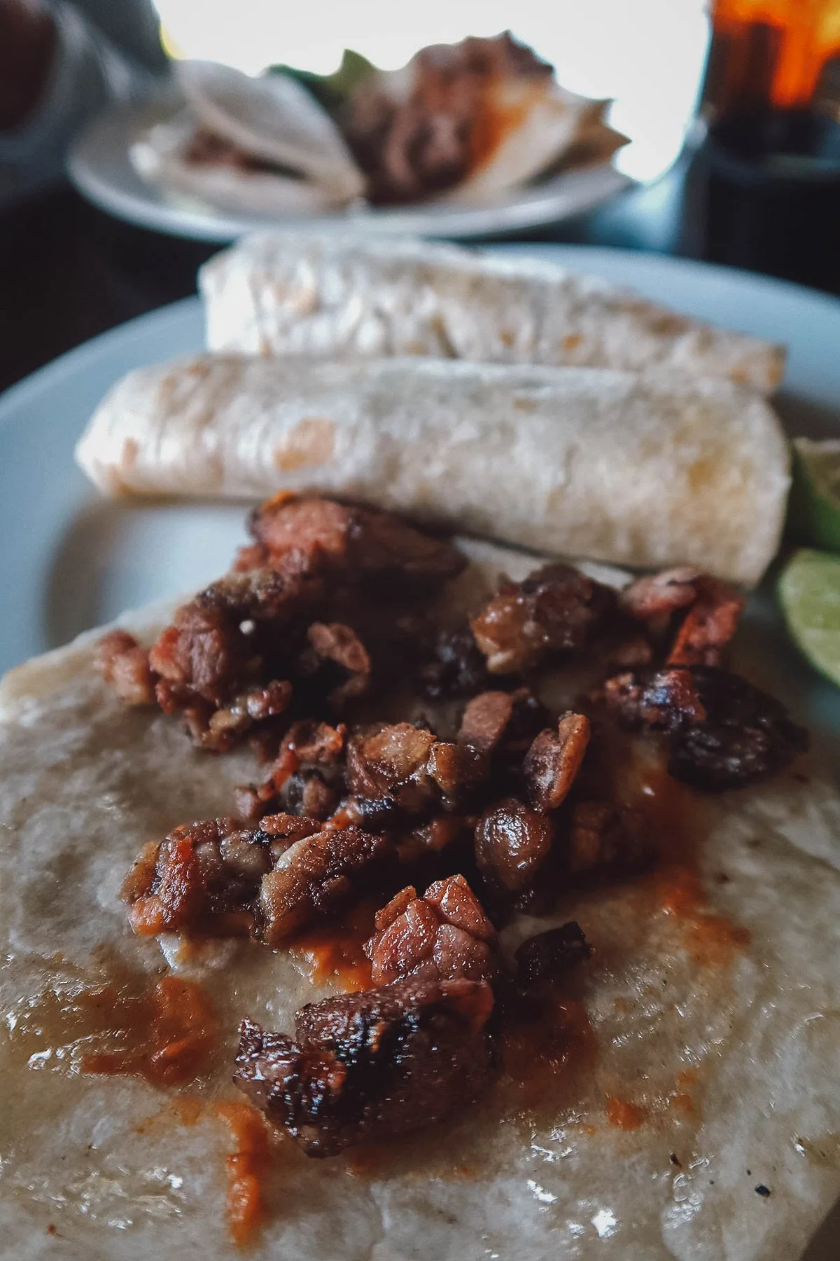 Steak tacos