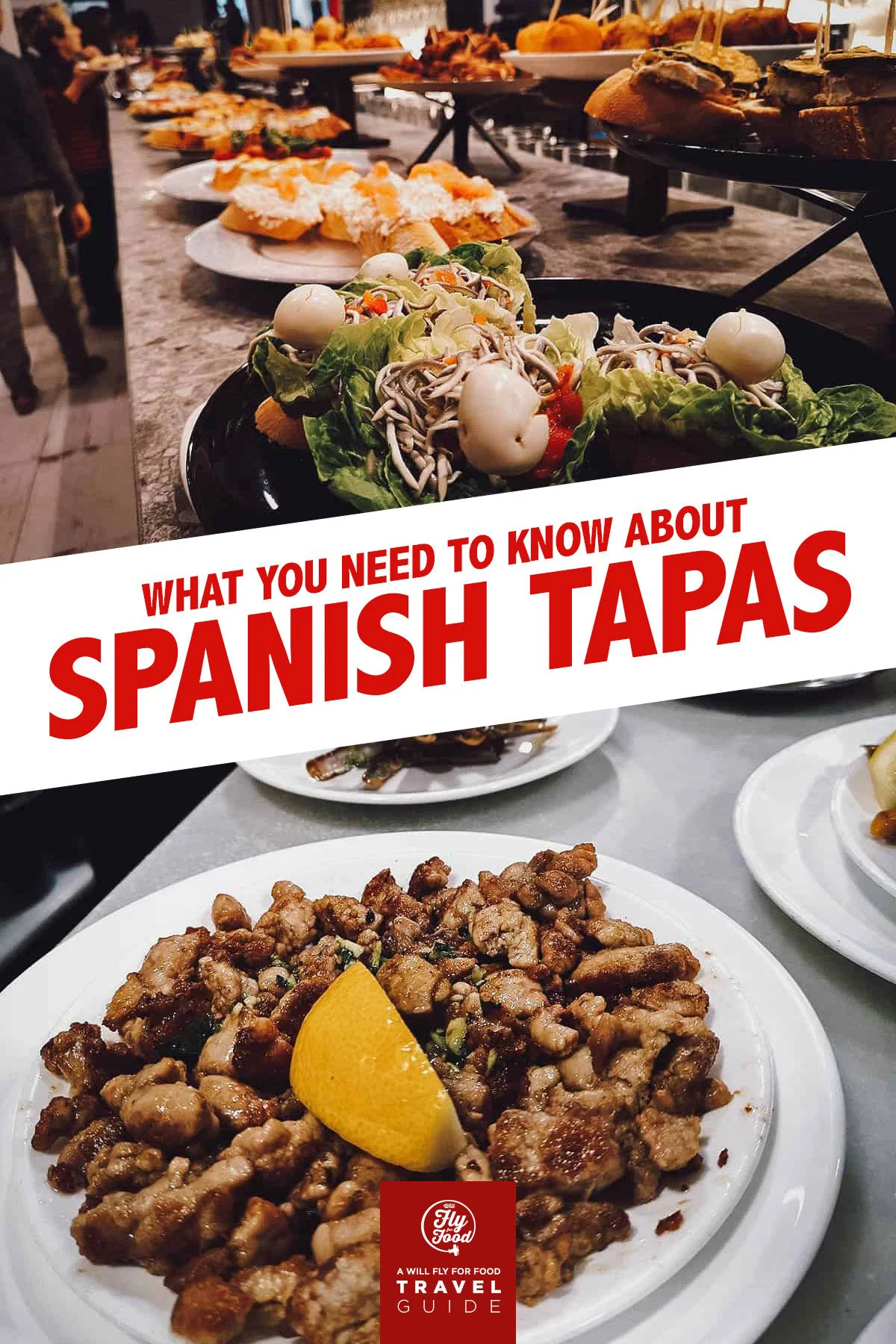 Spanish tapas and pintxos
