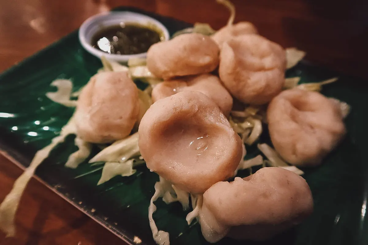 Fish balls in Bangkok, Thailand