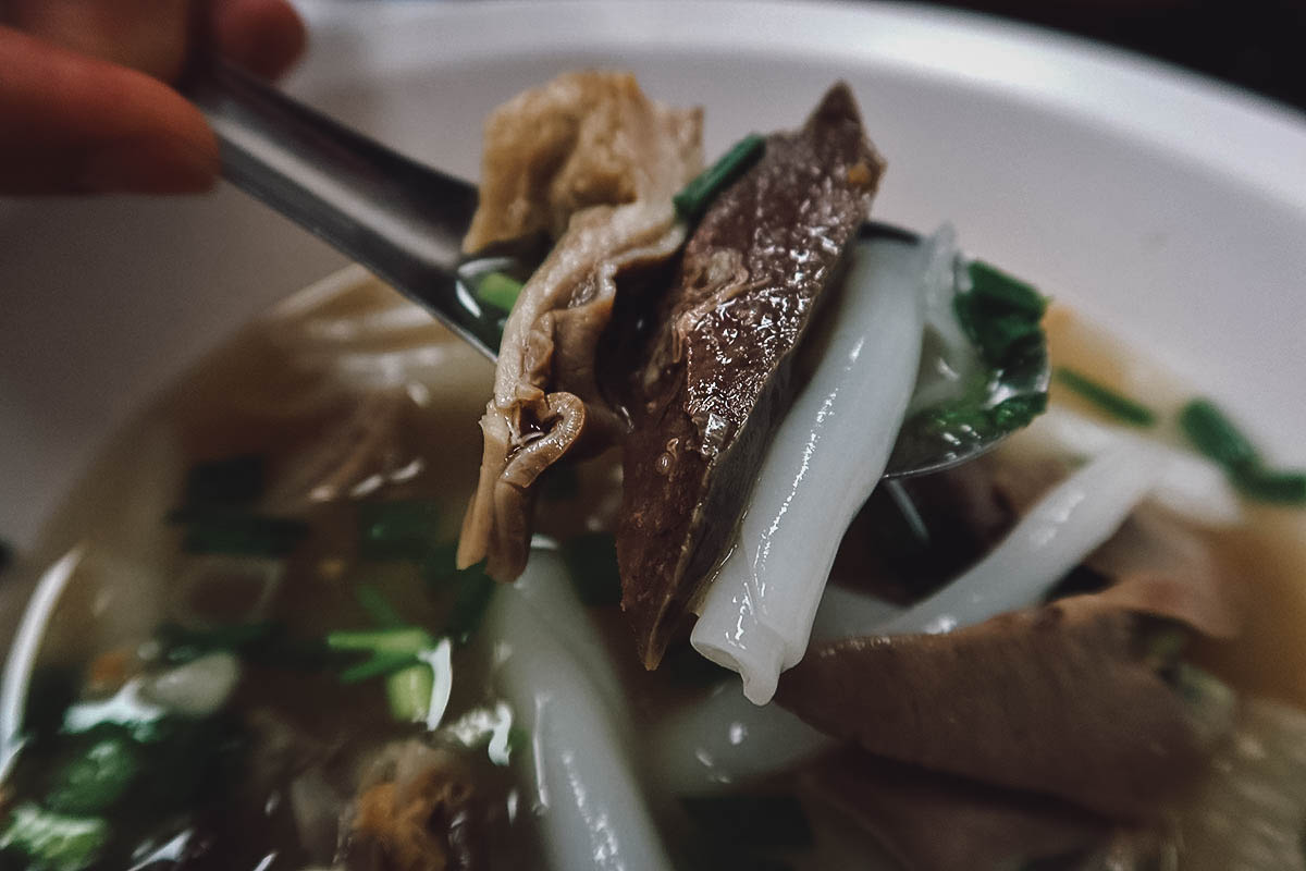 Kway chap in Bangkok, Thailand