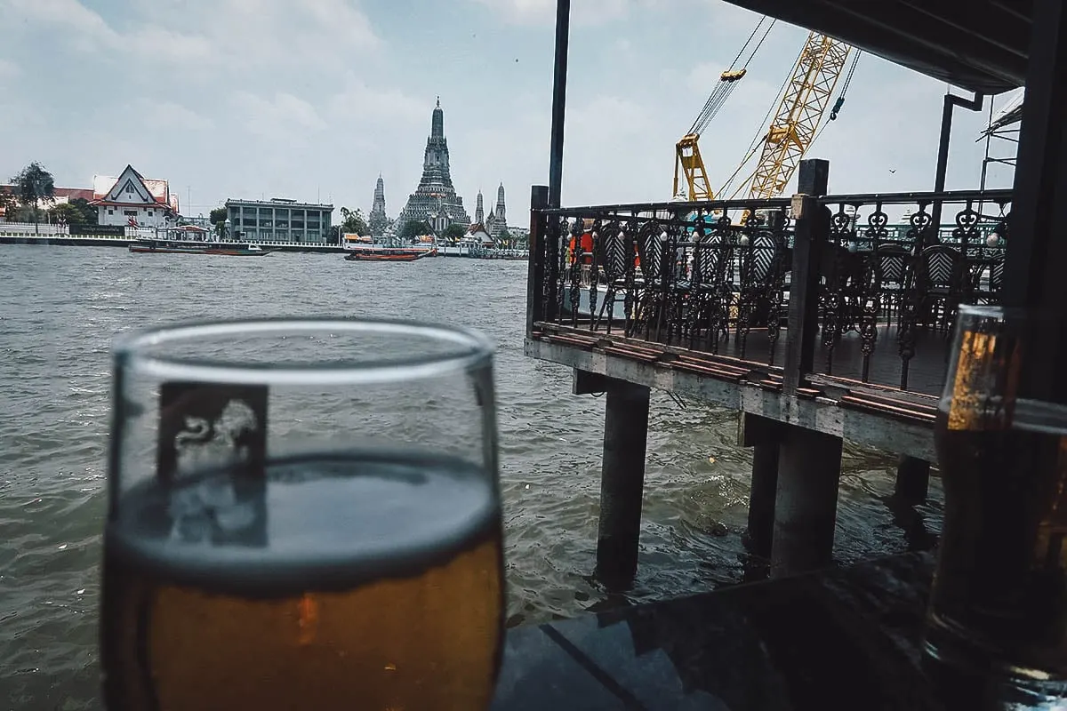 View from Rongros restaurant in Bangkok