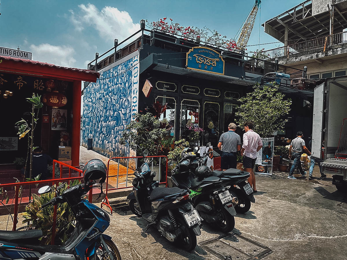 Rongros restaurant in Bangkok, Thaialnd