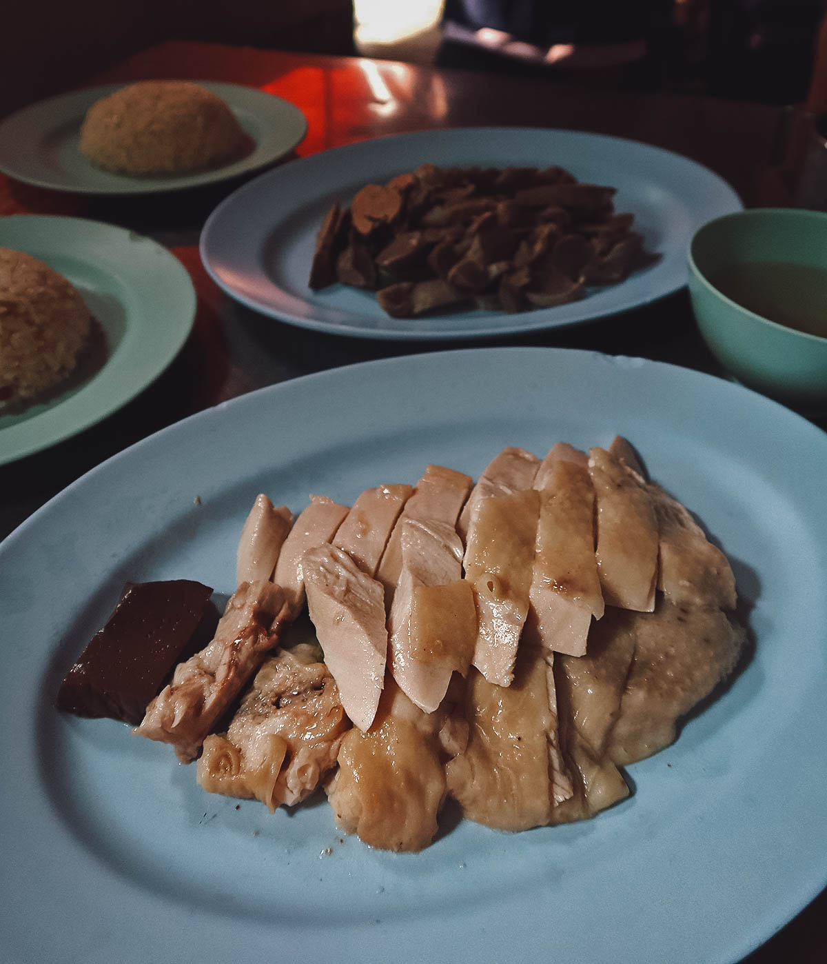 Chicken rice in Bangkok