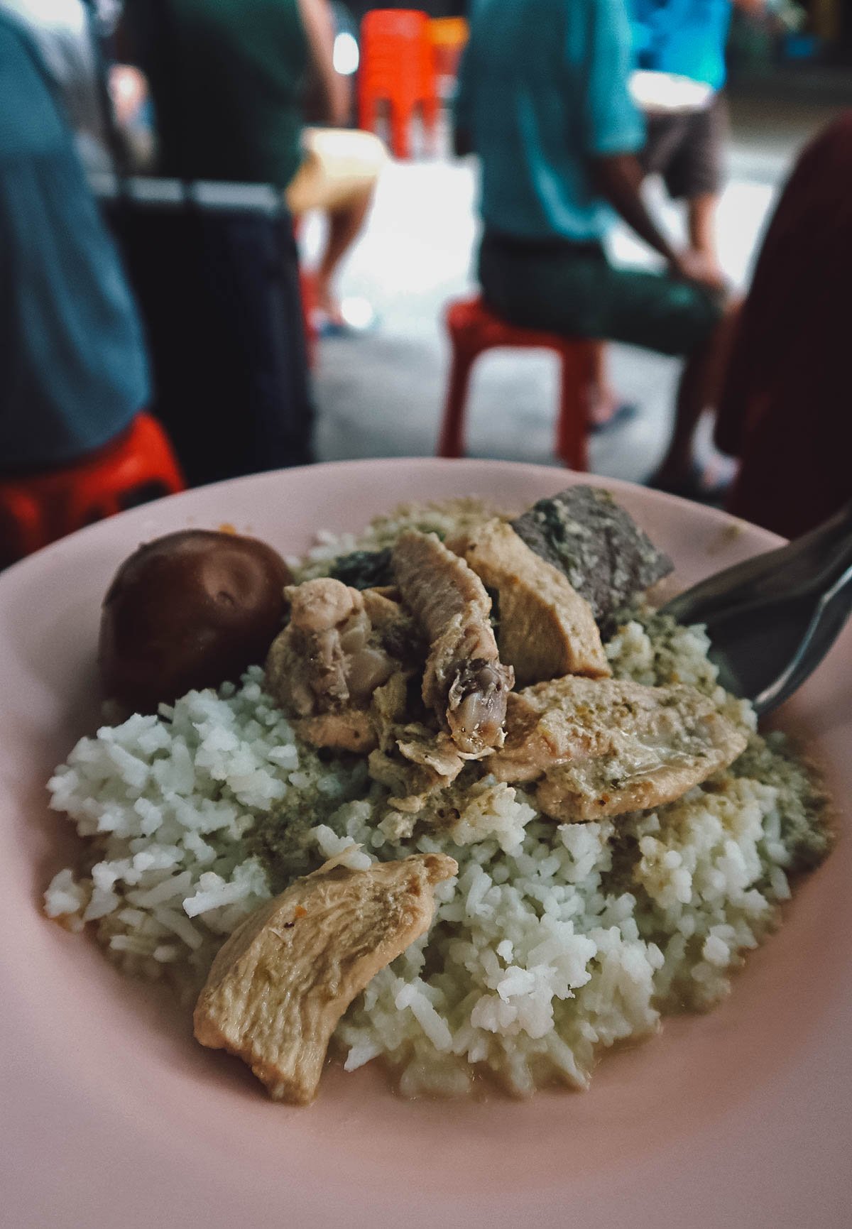 Thai green curry in Bangkok