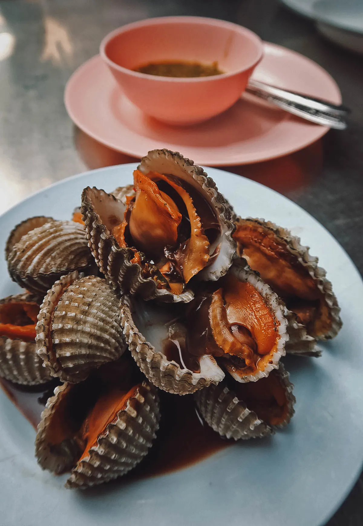 Blood cockles in Bangkok