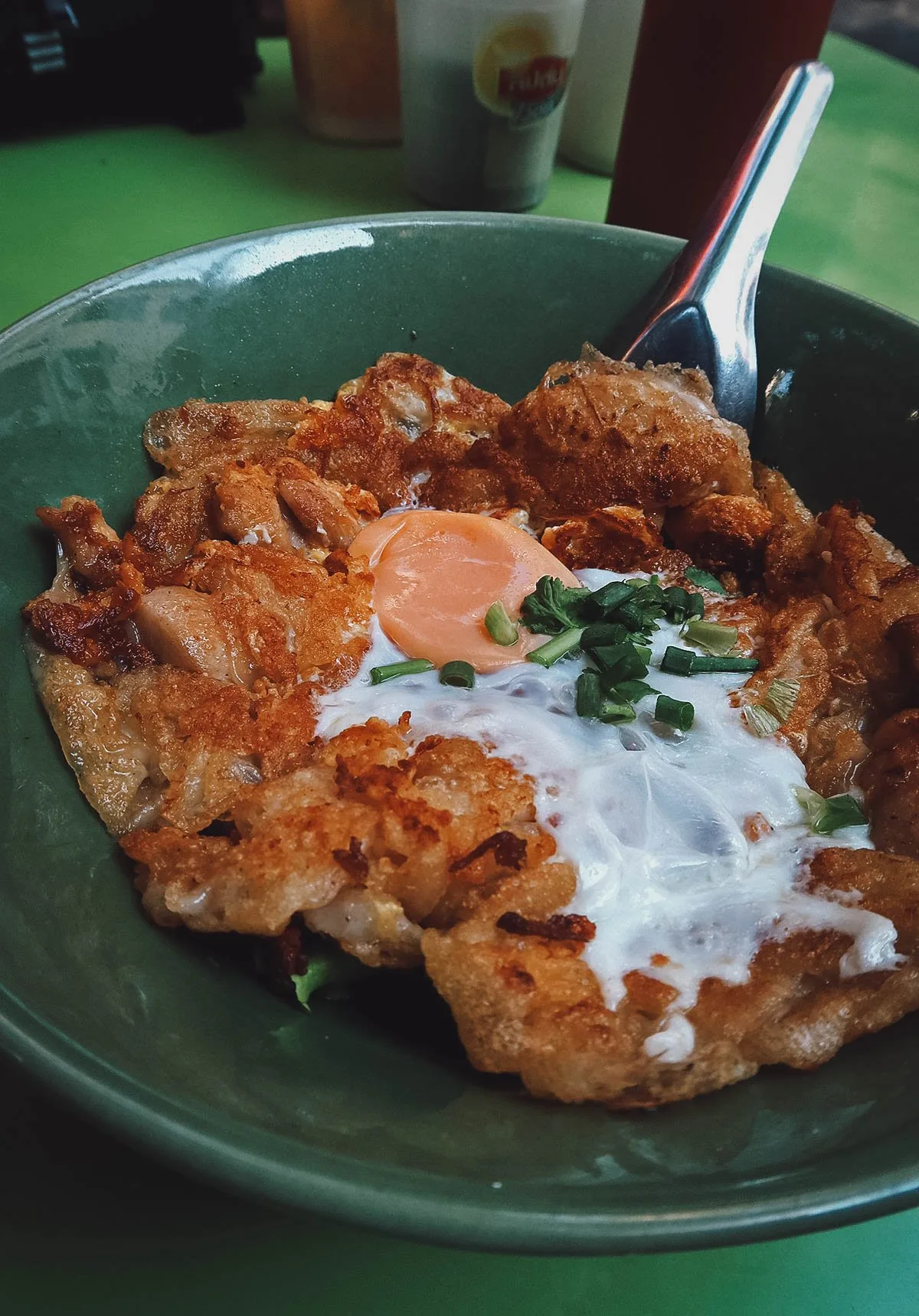 Fried noodle dish in Bangkok