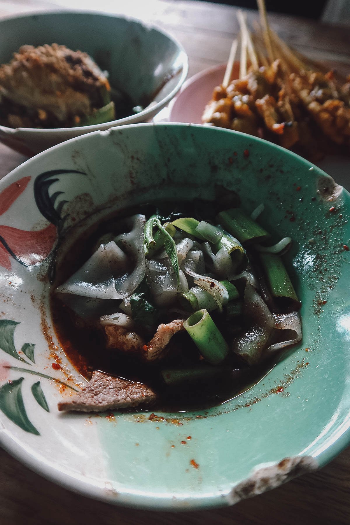 Boat noodles in Bangkok