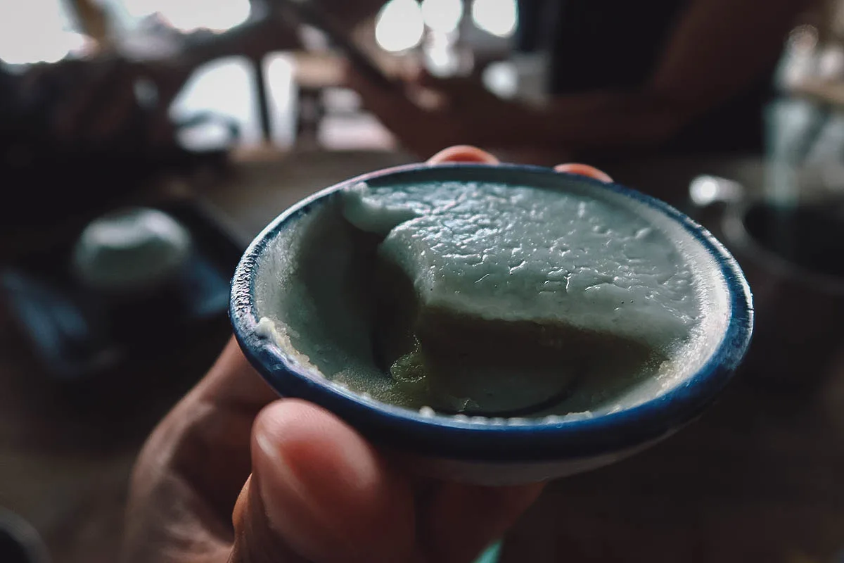 Coconut dessert in Bangkok