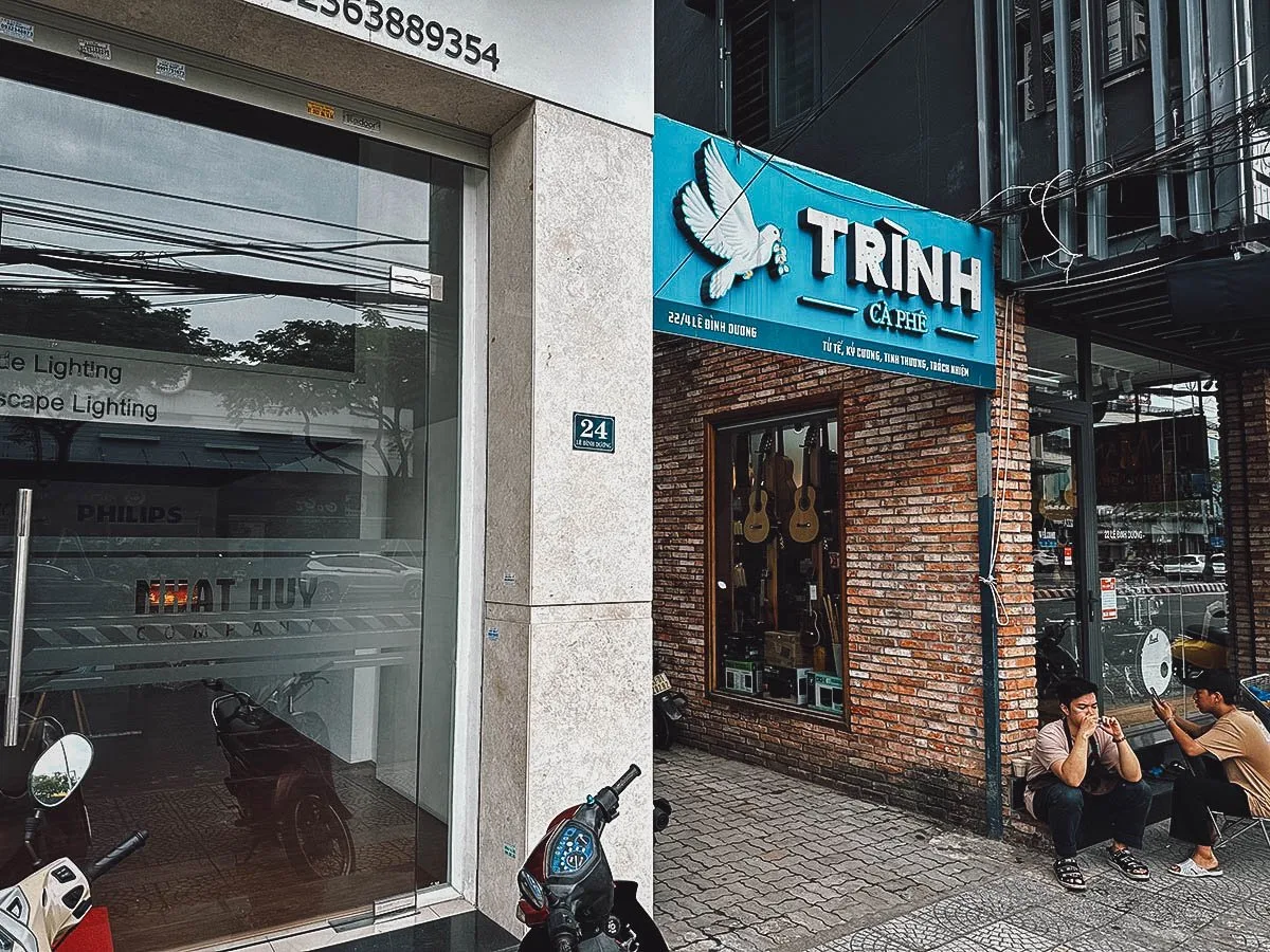 Trinh Cafe in Da Nang, Vietnam