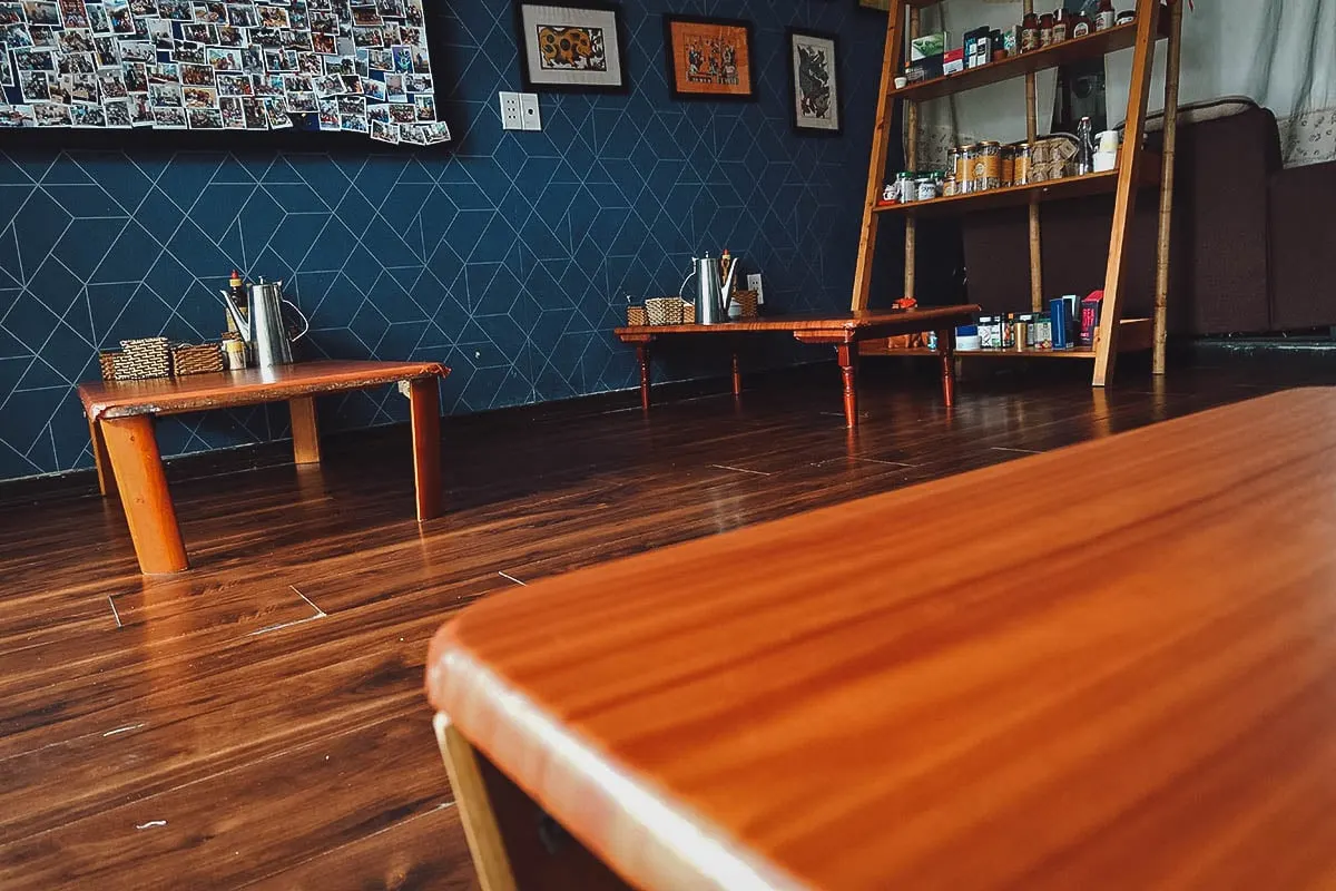 Bodhicitta restaurant interior