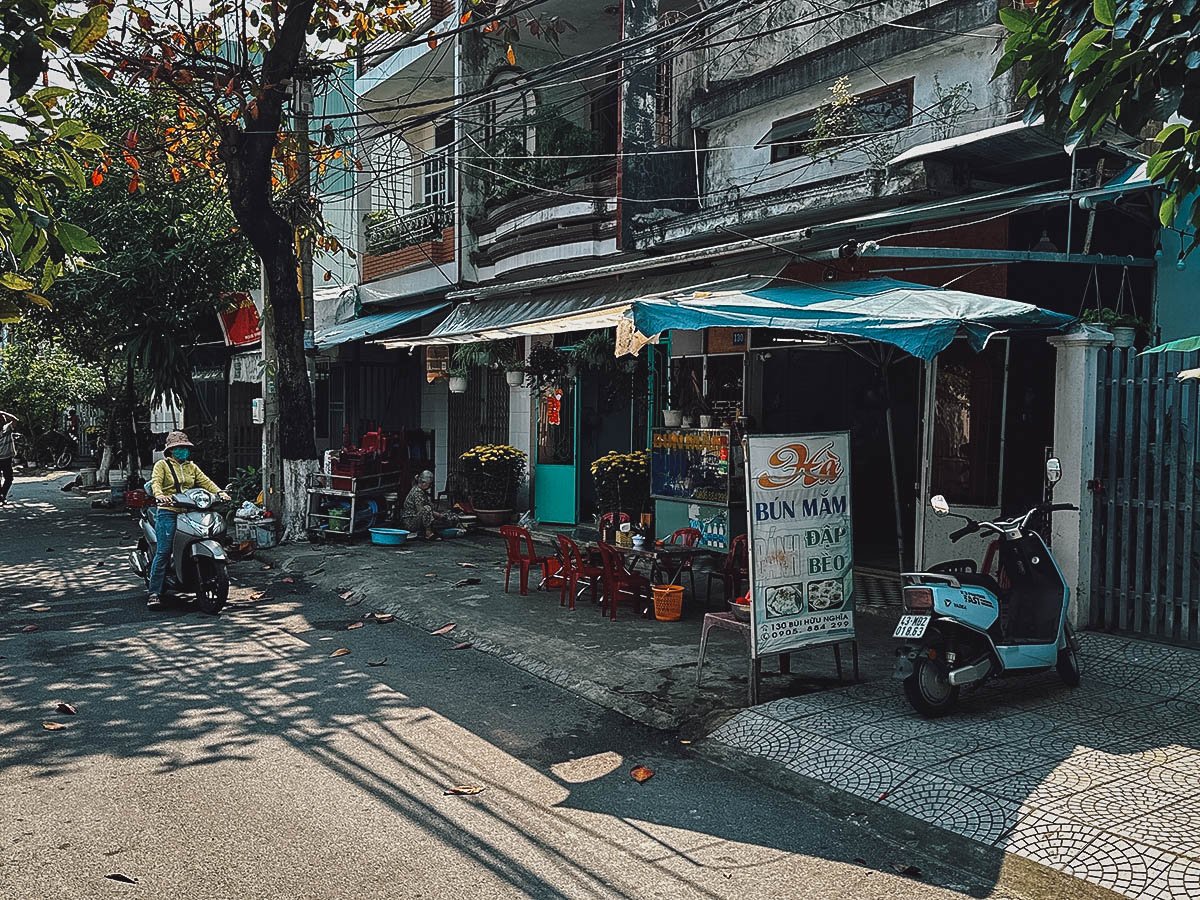 Bun Mam Be Ha restaurant in Da Nang, Vietnam