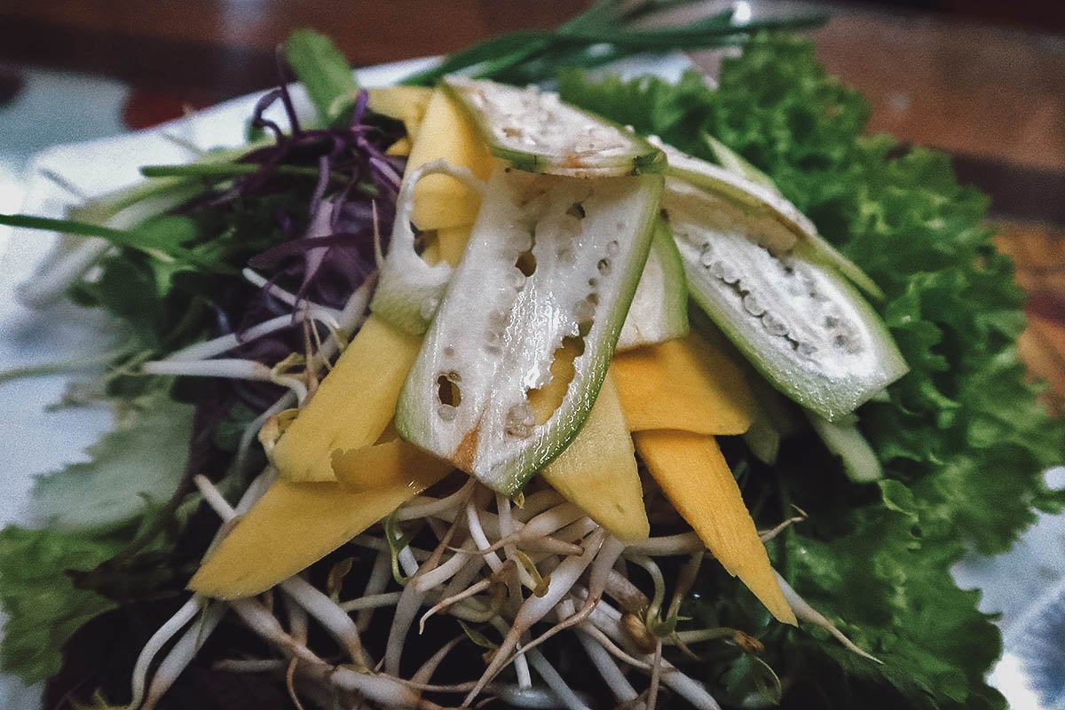 Close up of fresh vegetables