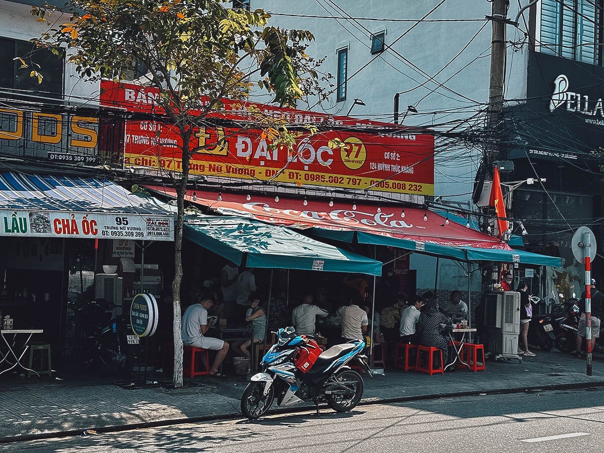 Quan Dai Loc restaurant in Da Nang, Vietnam