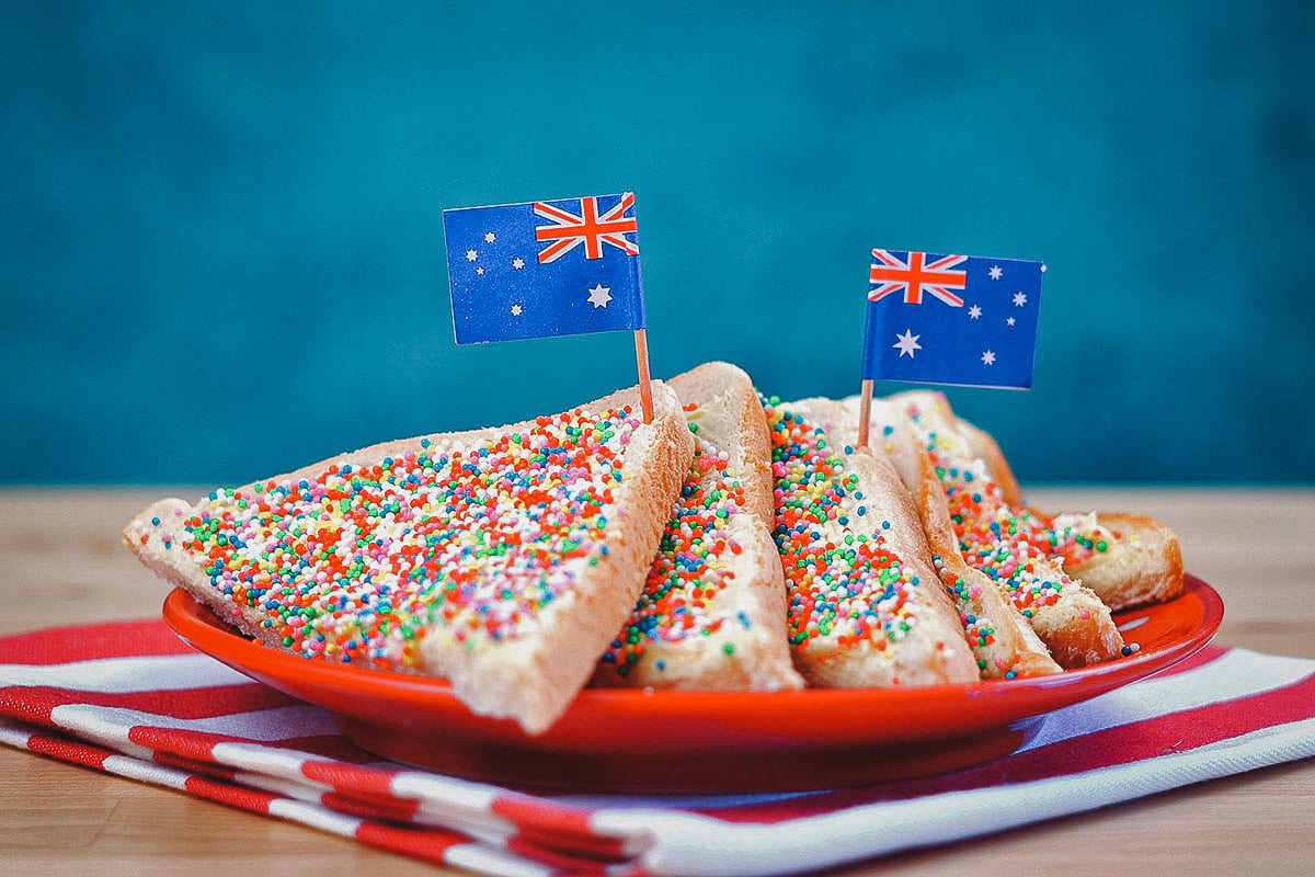 Australian fairy bread