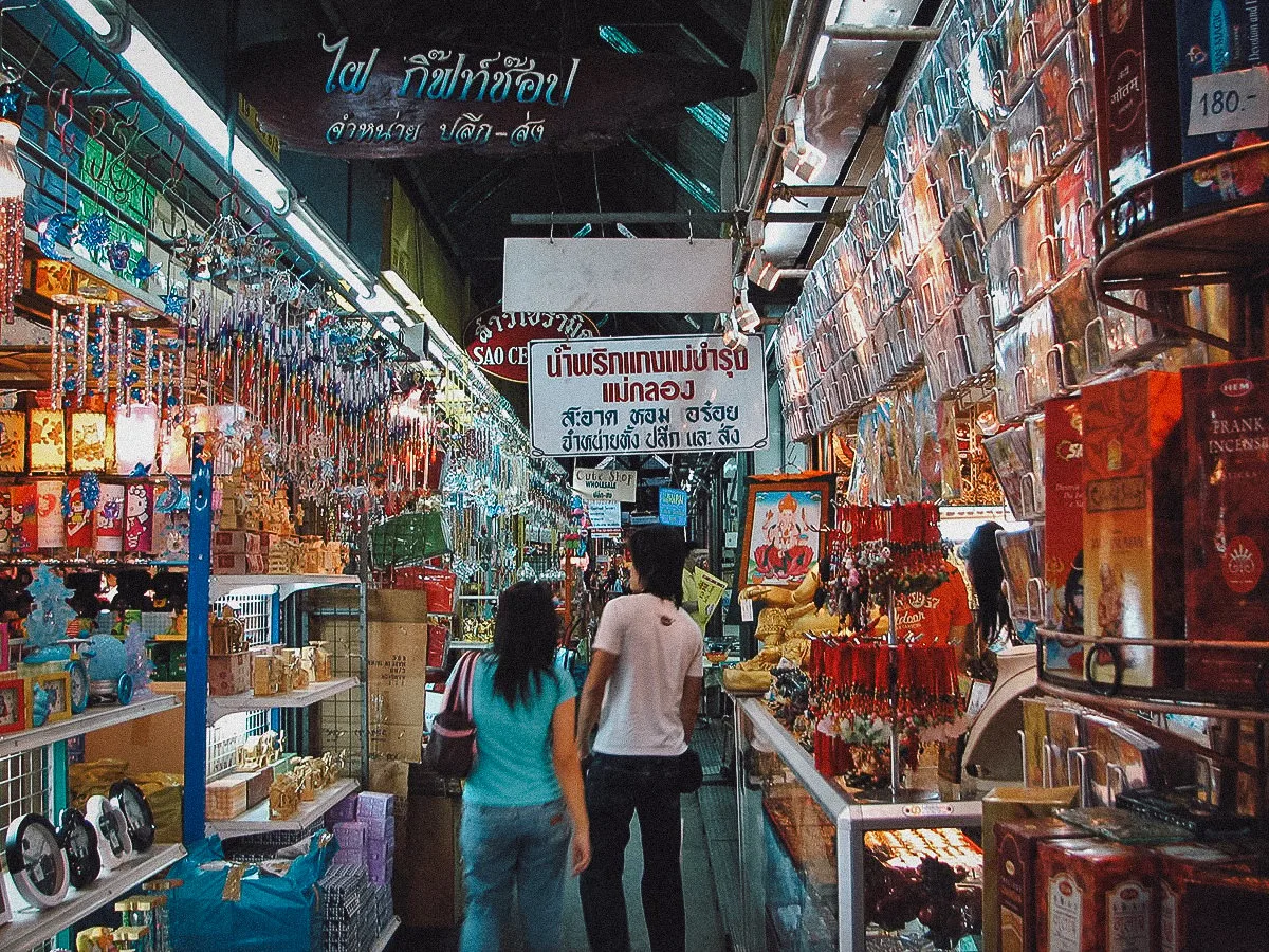 Chatuchak Weekend Market in Bangkok