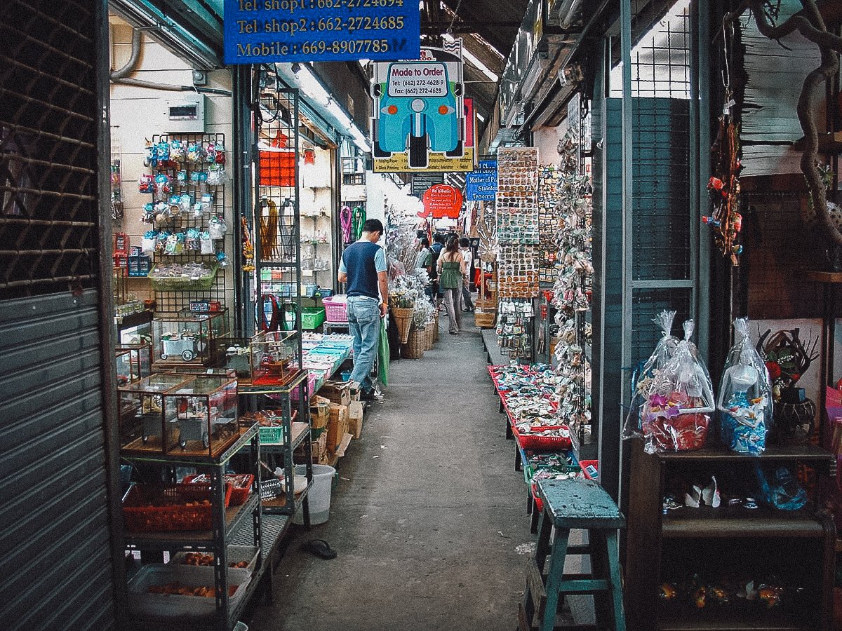 Chatuchak Weekend Market in Bangkok