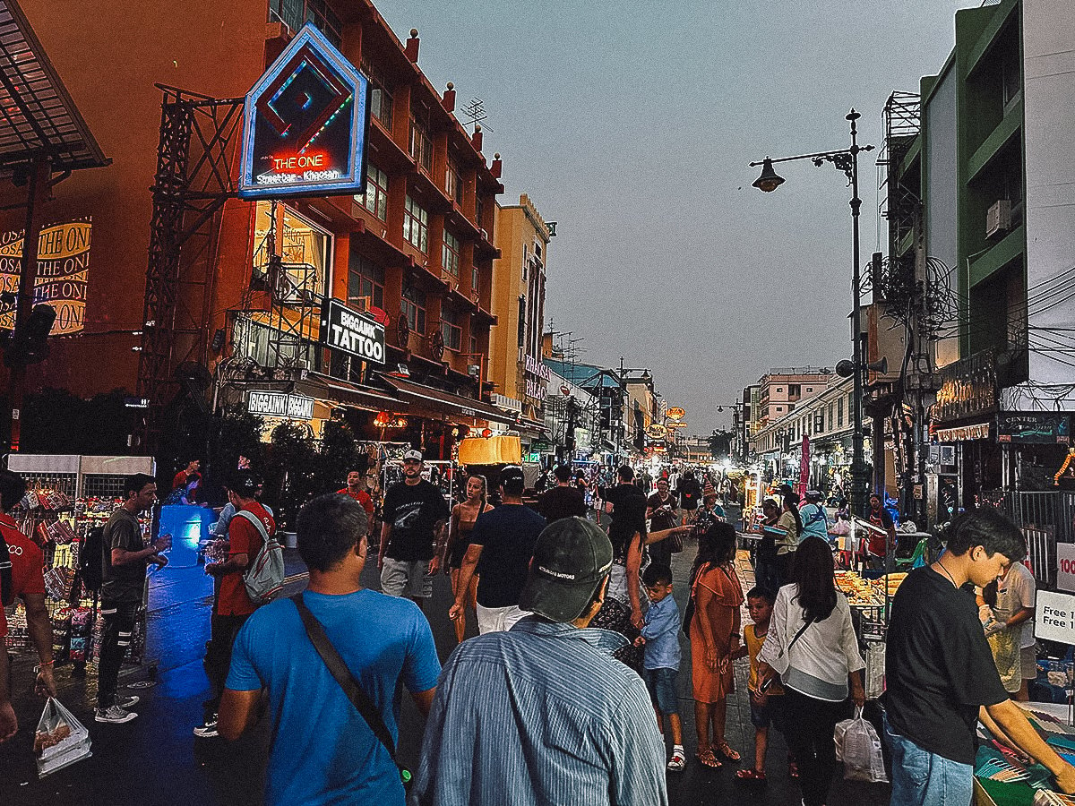 Khao San Market in Bangkok