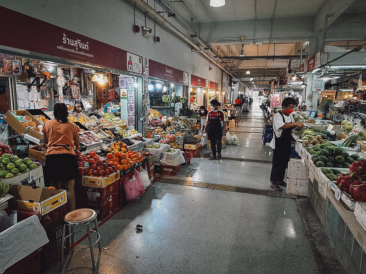 Sam Yan Market in Bangkok