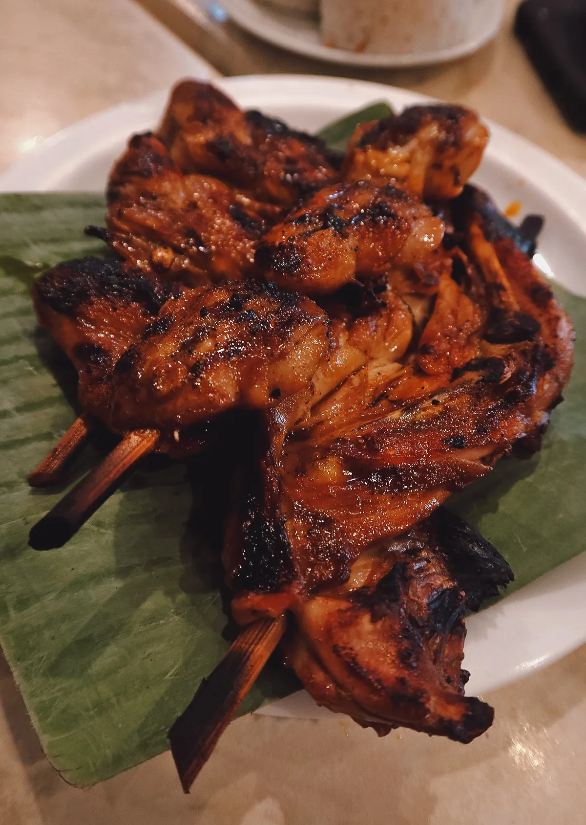 Grilled chicken at a restaurant in Metro Manila