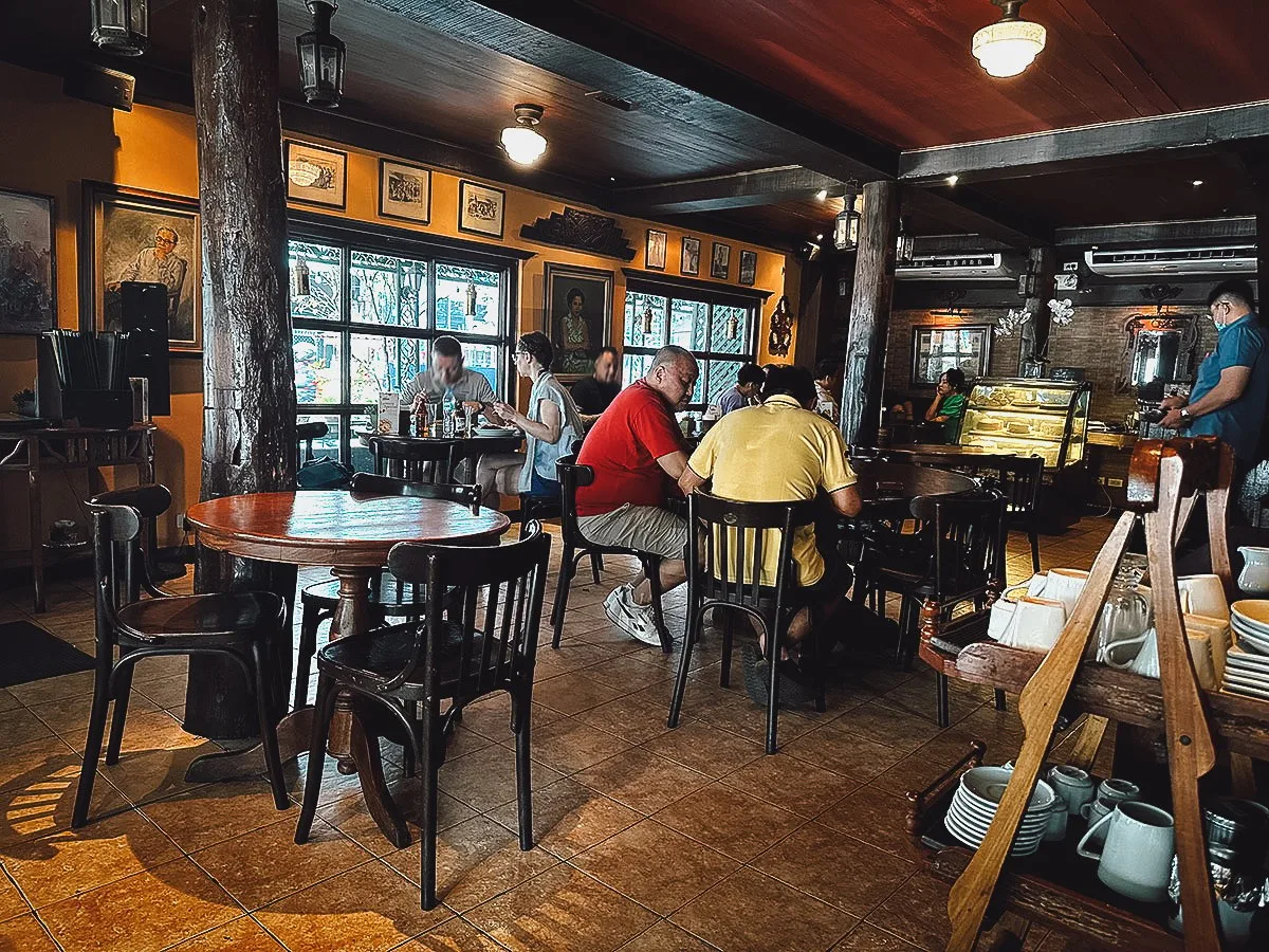 The Best Restaurants in Manila Cafe Adriatico restaurant interior