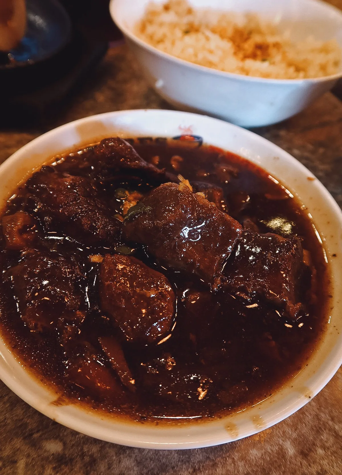 The Best Restaurants in Manila Beef pares at a restaurant in Manila