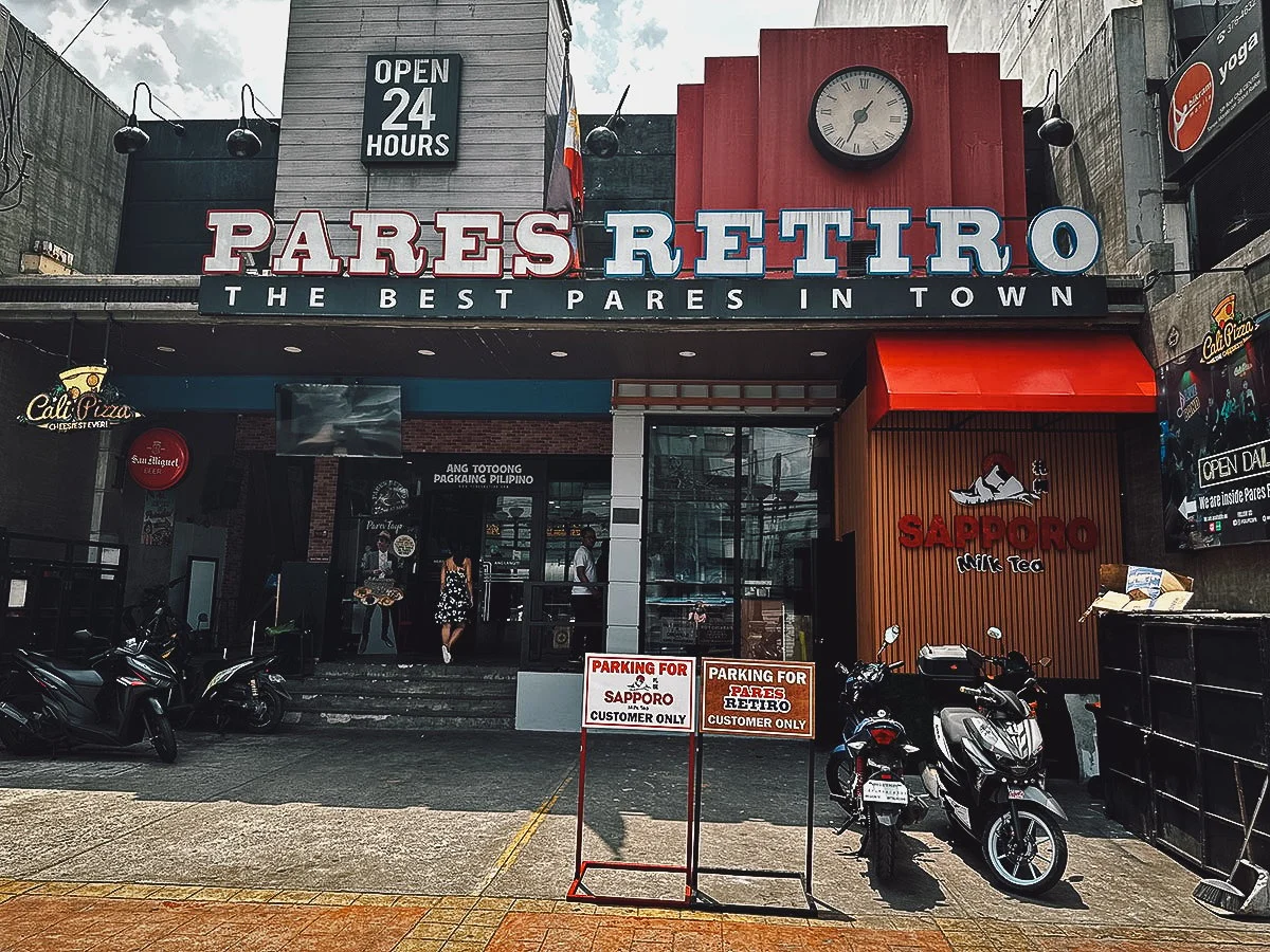 The Best Restaurants in Manila Pares Retior restaurant in Manila