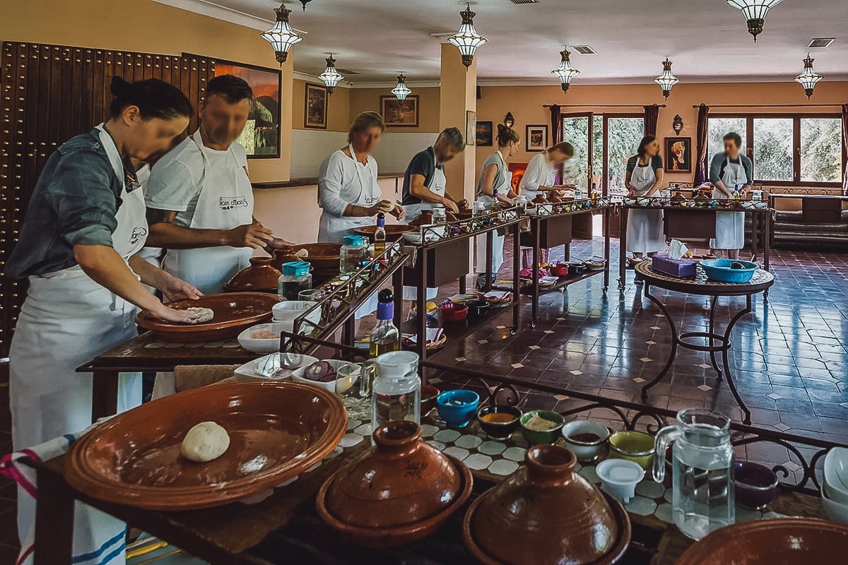 Moroccan cooking class