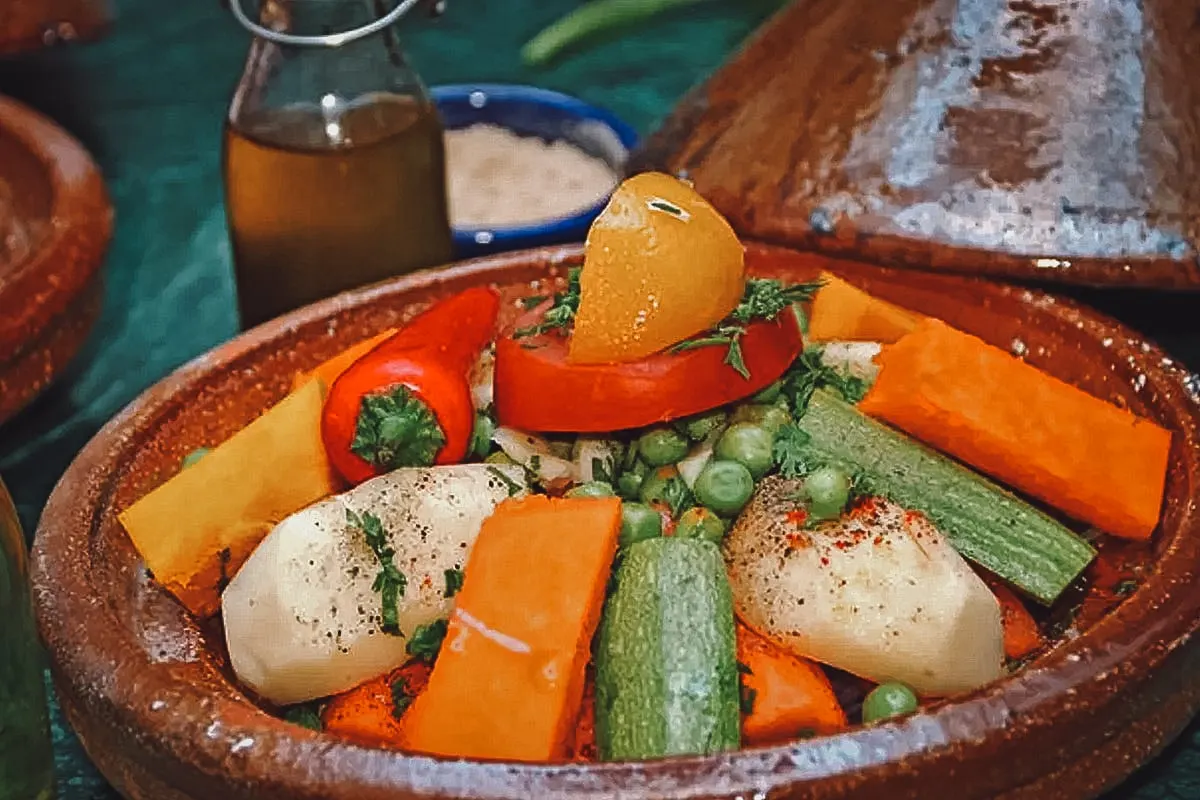 Couscous from a Marrakech cooking class