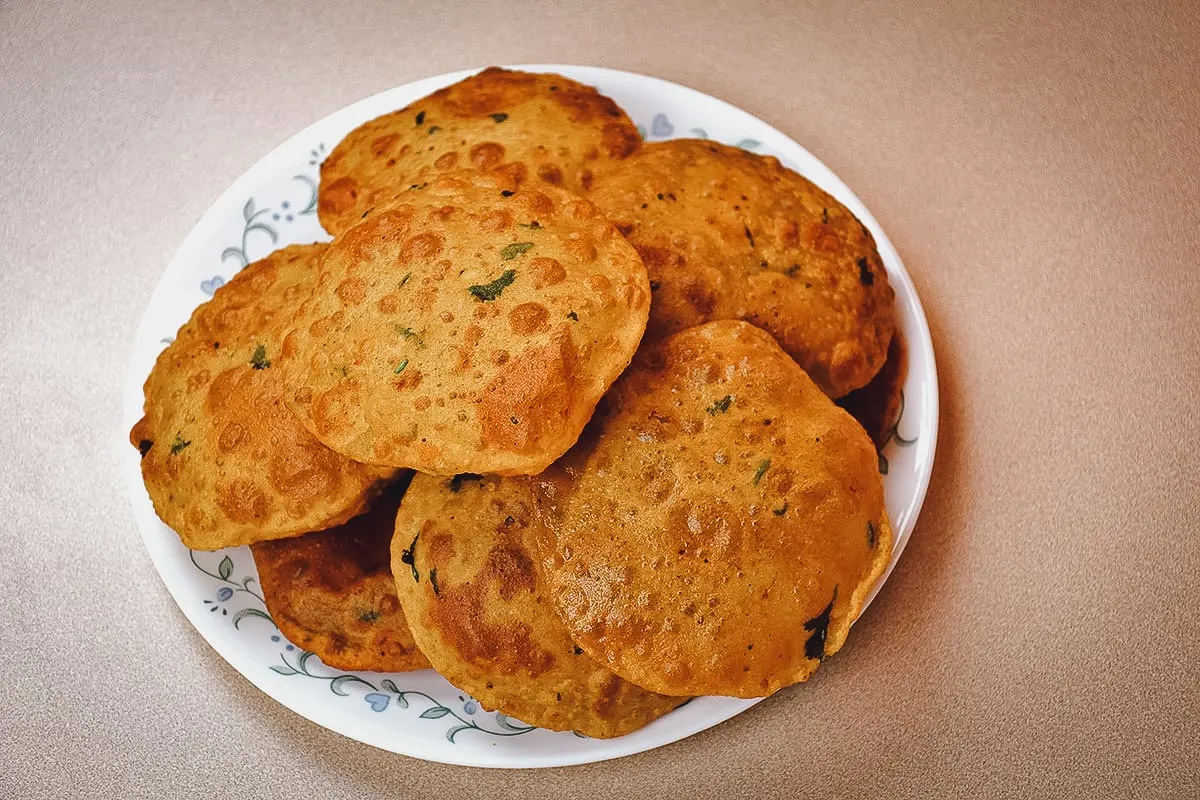 Nepalese Food Nepalese dal puri