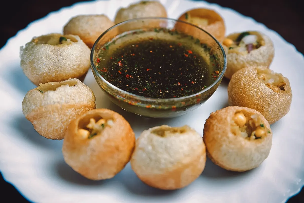 Nepalese pani puri