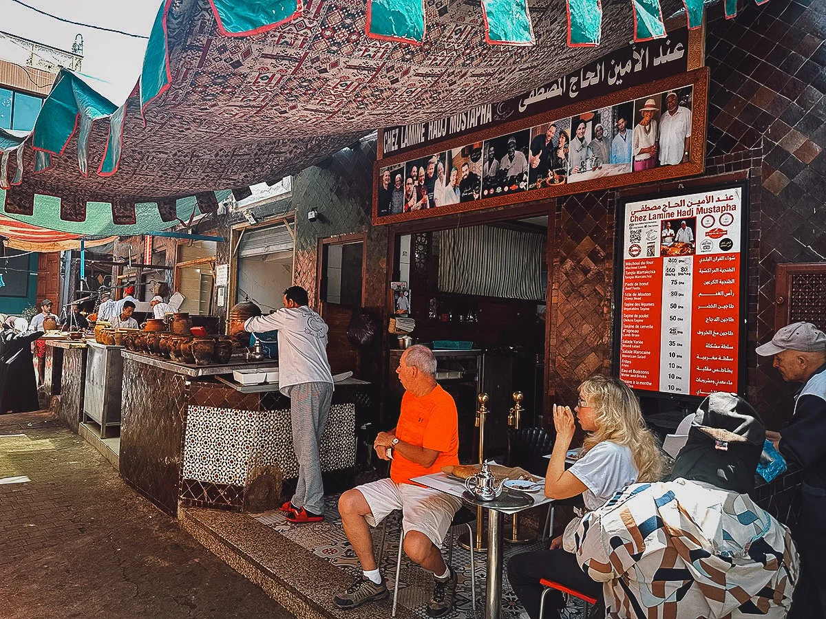 Chef Lamine Hadi Mustapha in Marrakesh, Morocco