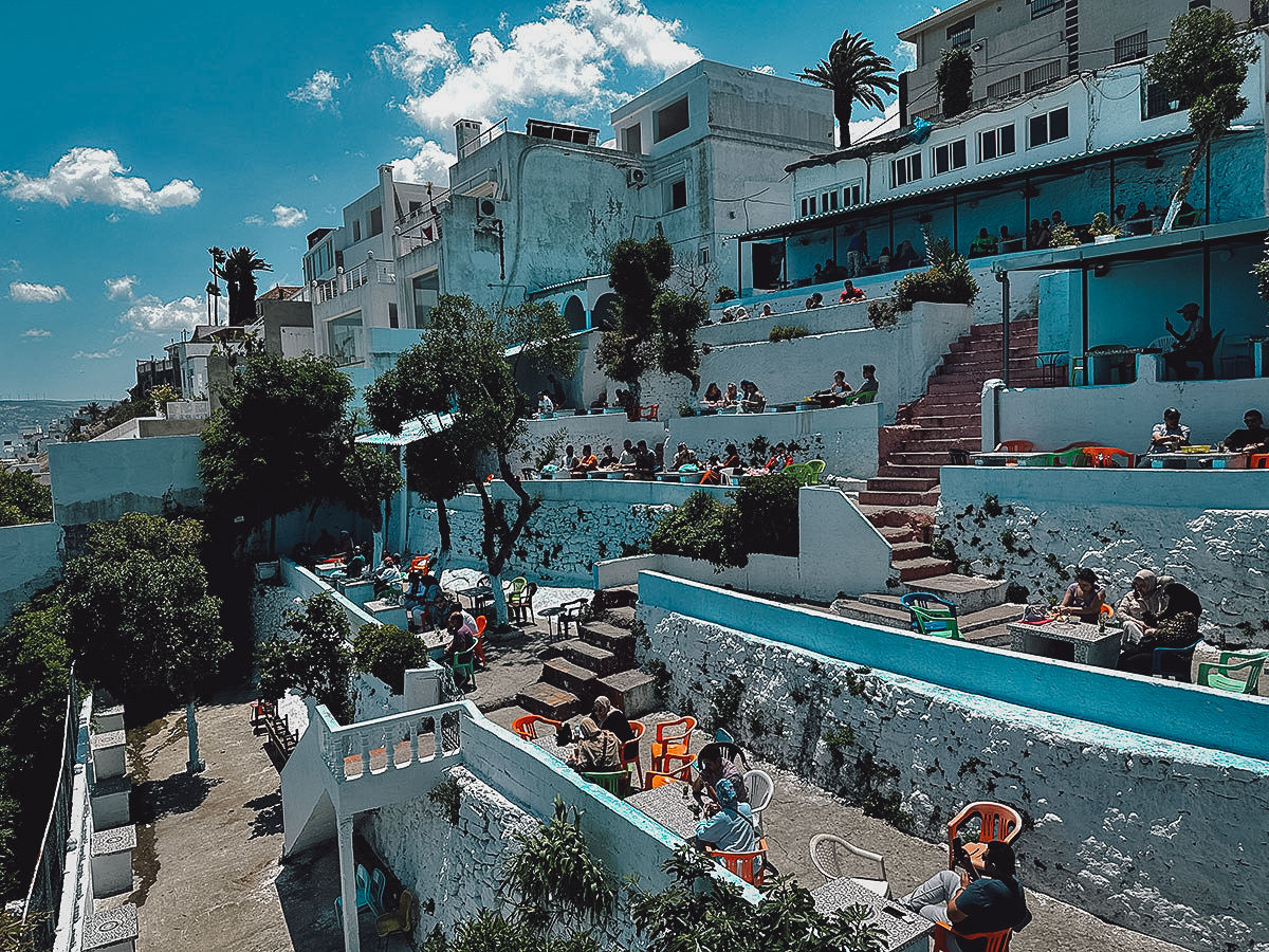 Cafe Hafa in Tangier