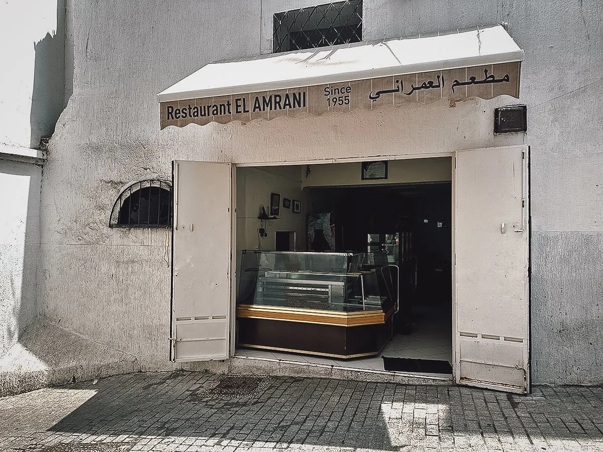 Restaurant El Amrani in Tangier