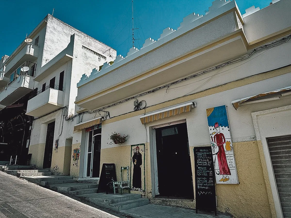 Kasbart restaurant in Tangier