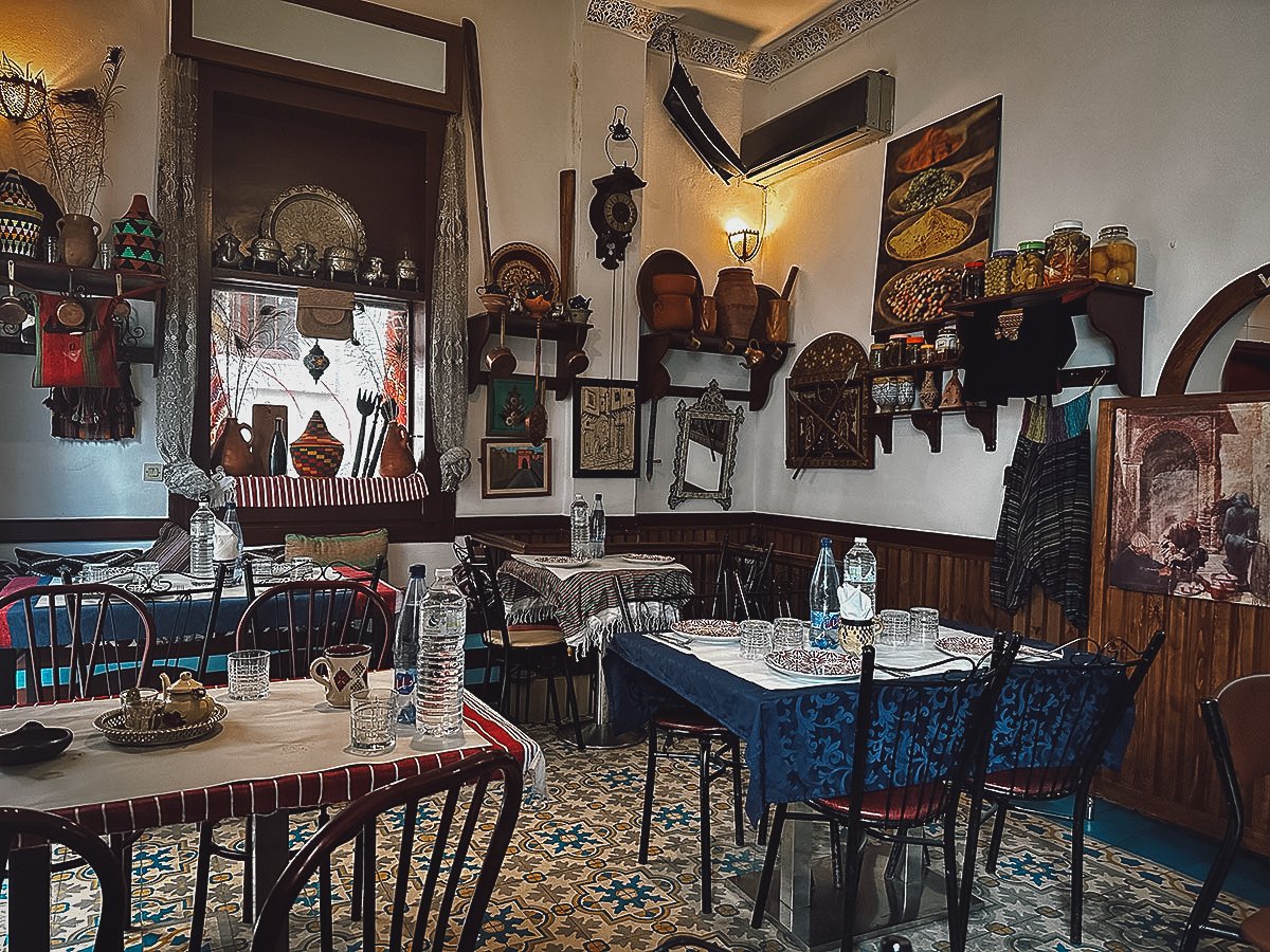 Kebdani restaurant interior