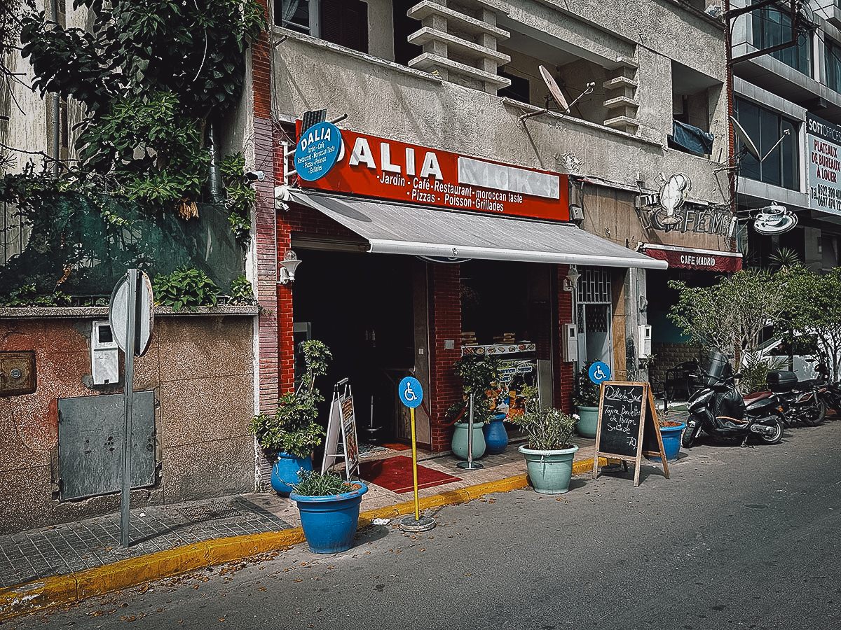 Dalia Ricks restaurant in Casablanca, Morocco