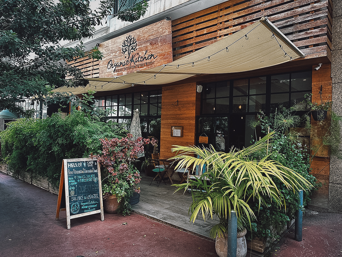 Organic Kitchen restaurant in Casablanca, Morocco