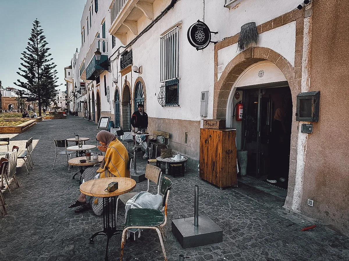 Picknick Cafe outdoor seating