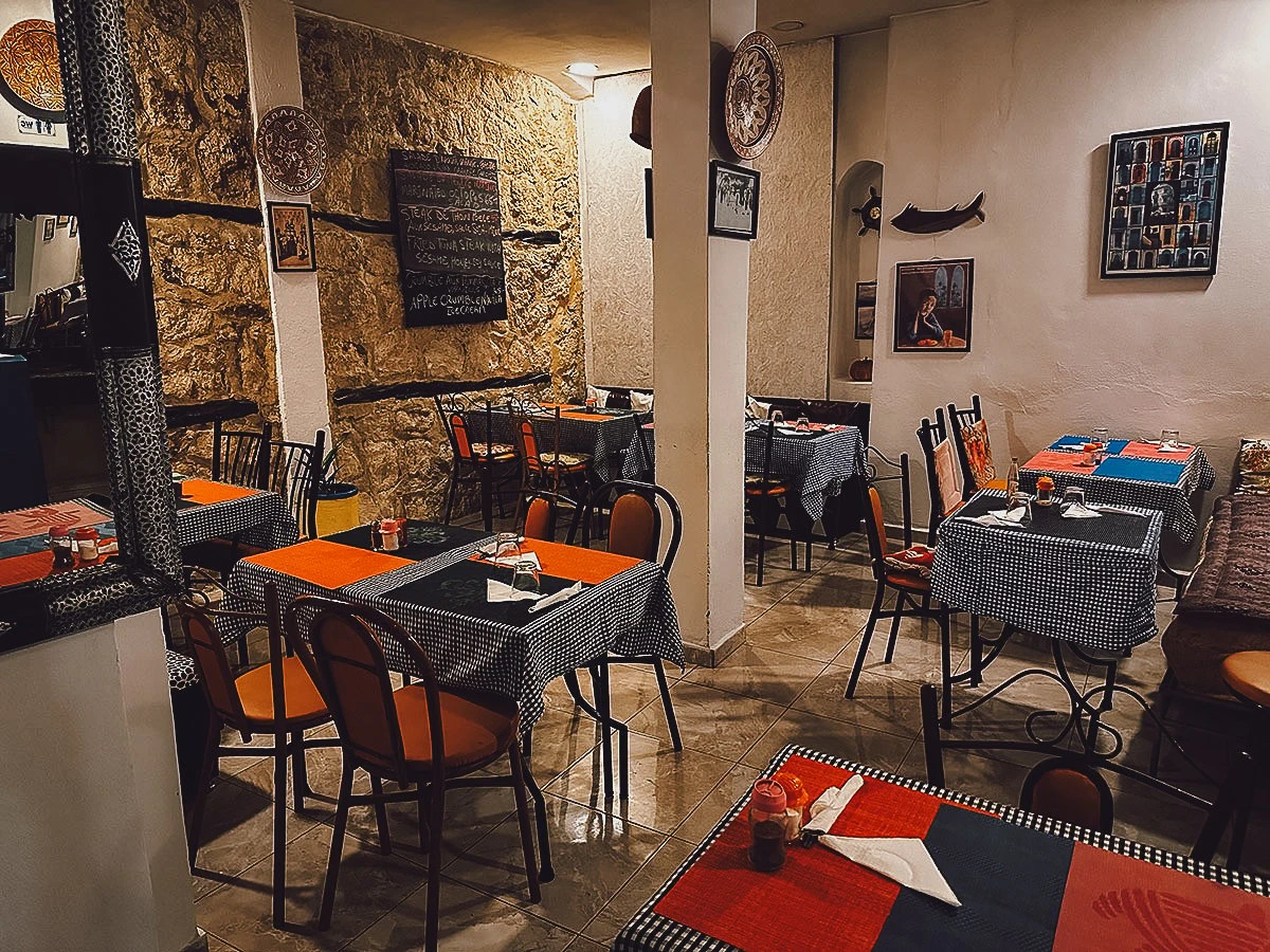 Restaurant Sayef interior