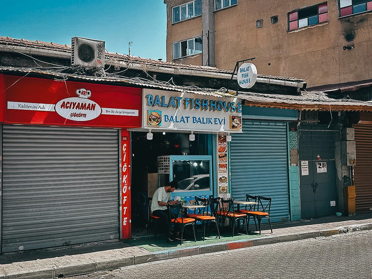 Balat Balik Evi restaurant in Istanbul