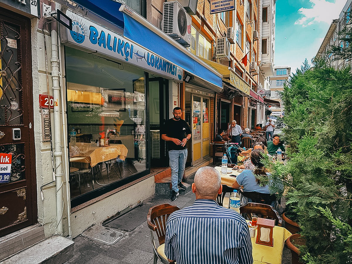 Balikci Lokantasi restaurant in Istanbul