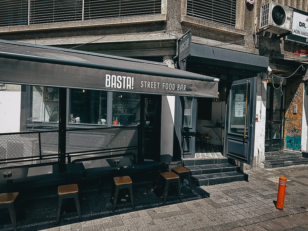 Basta Street Food restaurant in Istanbul