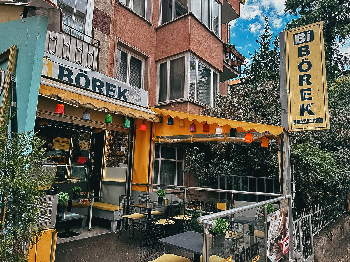 Bi Borek restaurant in Istanbul