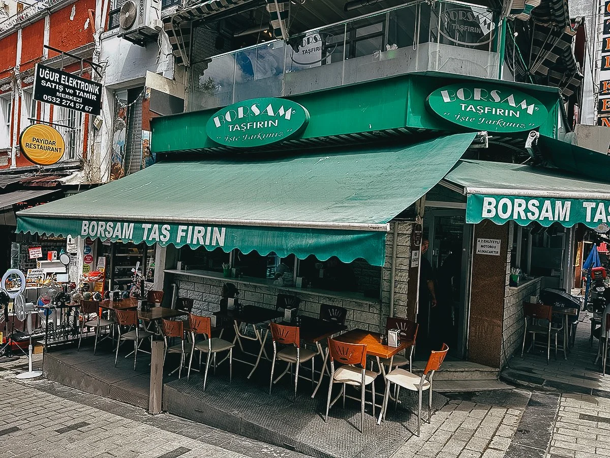 Borsam Ta Firin restaurant in Istanbul