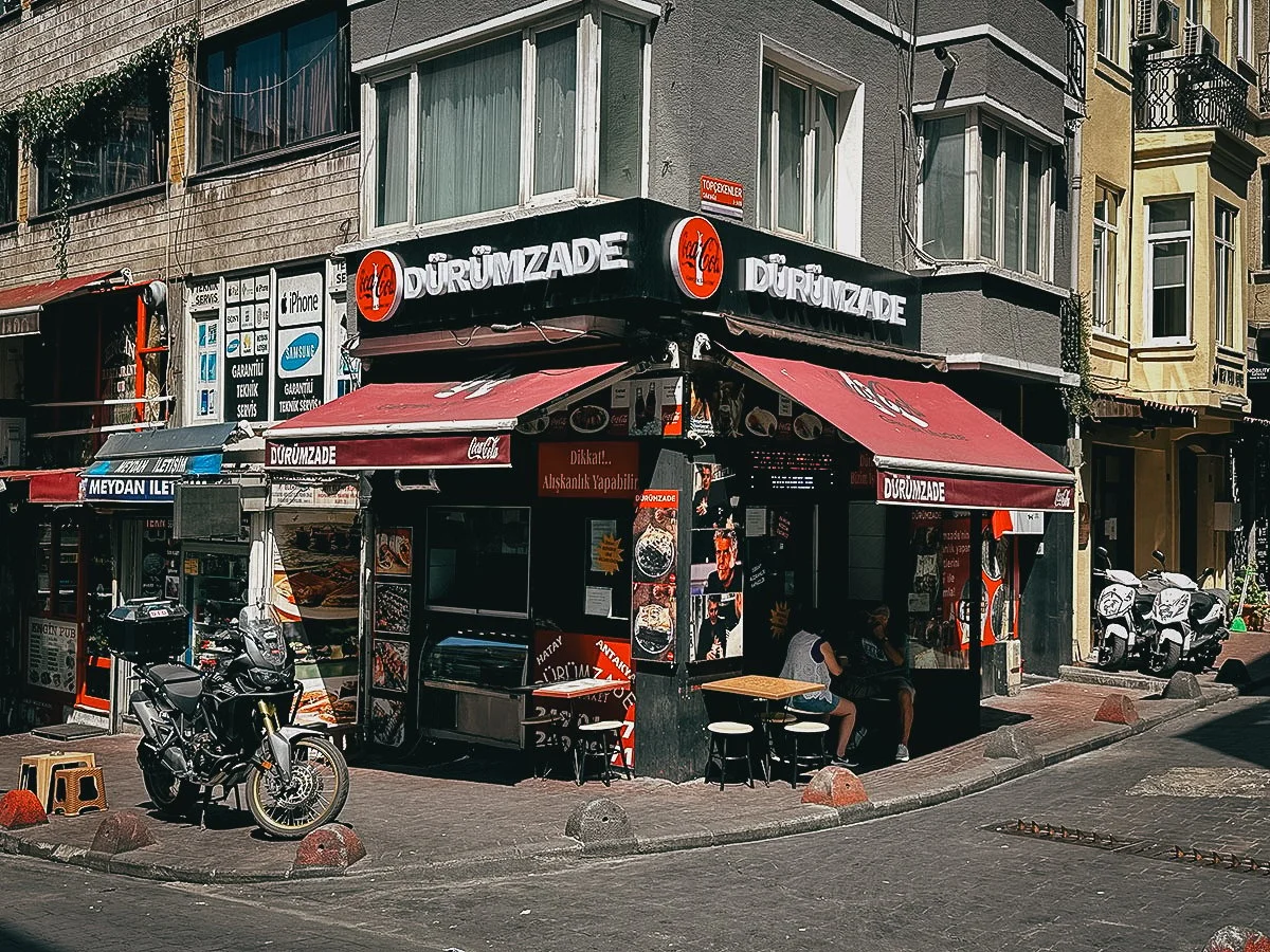 Durumzade restaurant in Istanbul