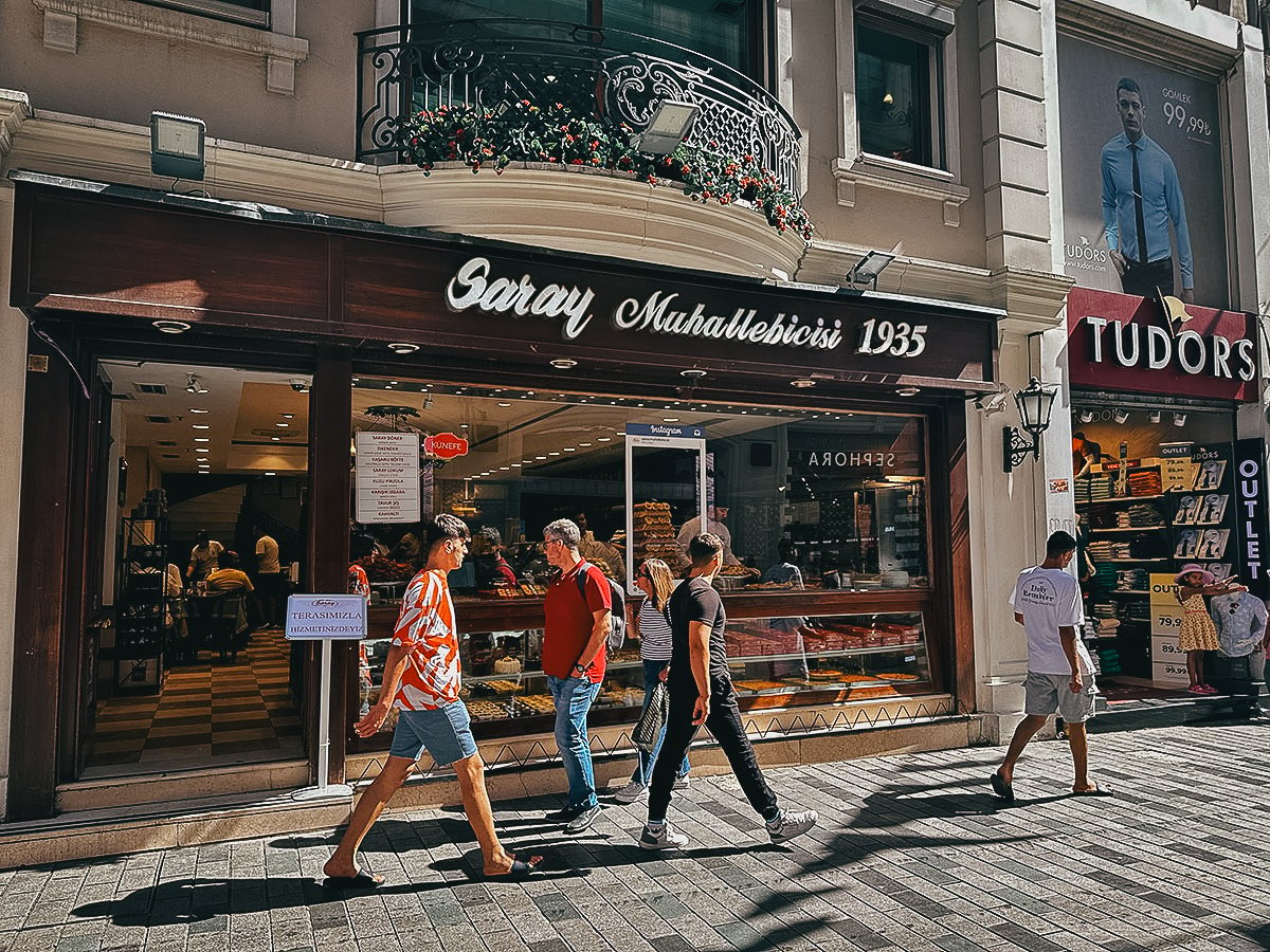 Saray Muhallebicisi restaurant in Istanbul