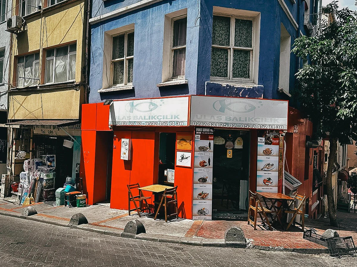 Ulas Balikcilik restaurant in Istanbul
