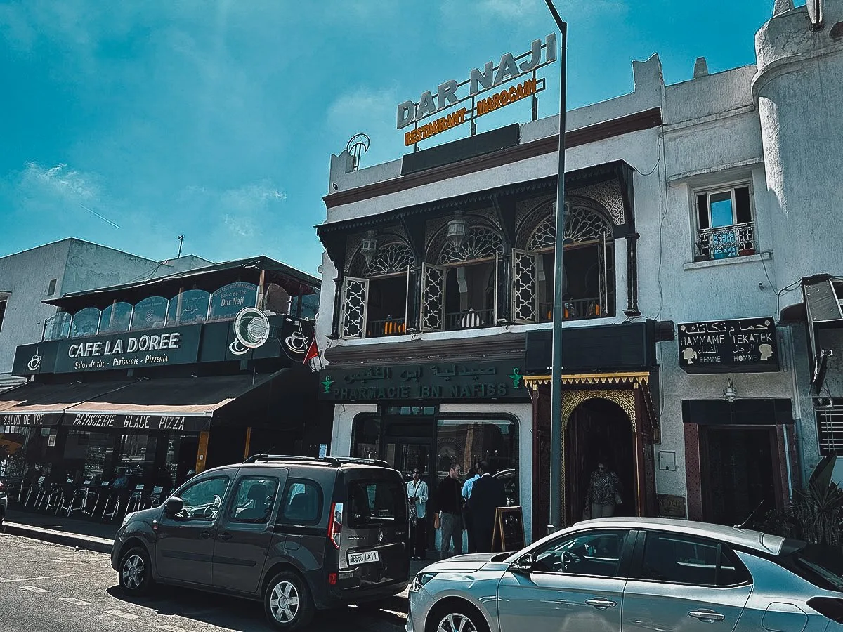 Dar Naji restaurant in Rabat