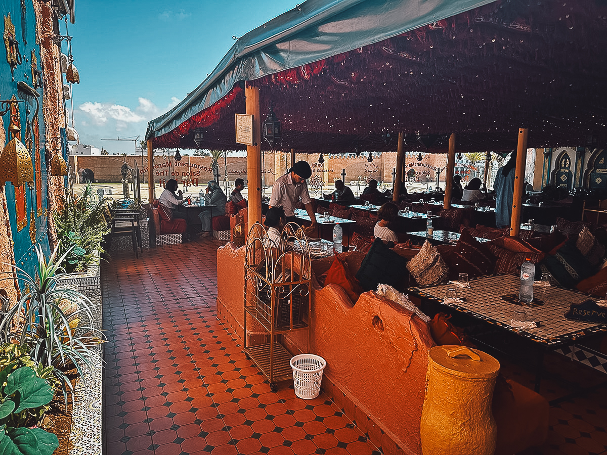 Dar Naji dining area