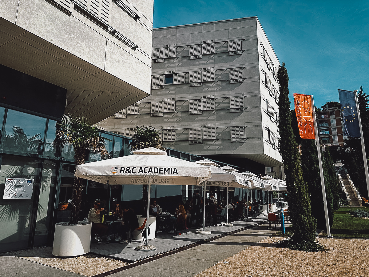 Academia restaurant in Dubrovnik, Croatia